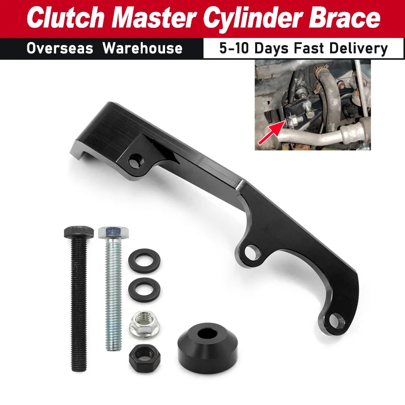 Clutch Master Cylinder Brace Aluminium Master Cylinder Bracket Replacement for Subaru WRX STI 2008-2014 Impreza 2008-2011