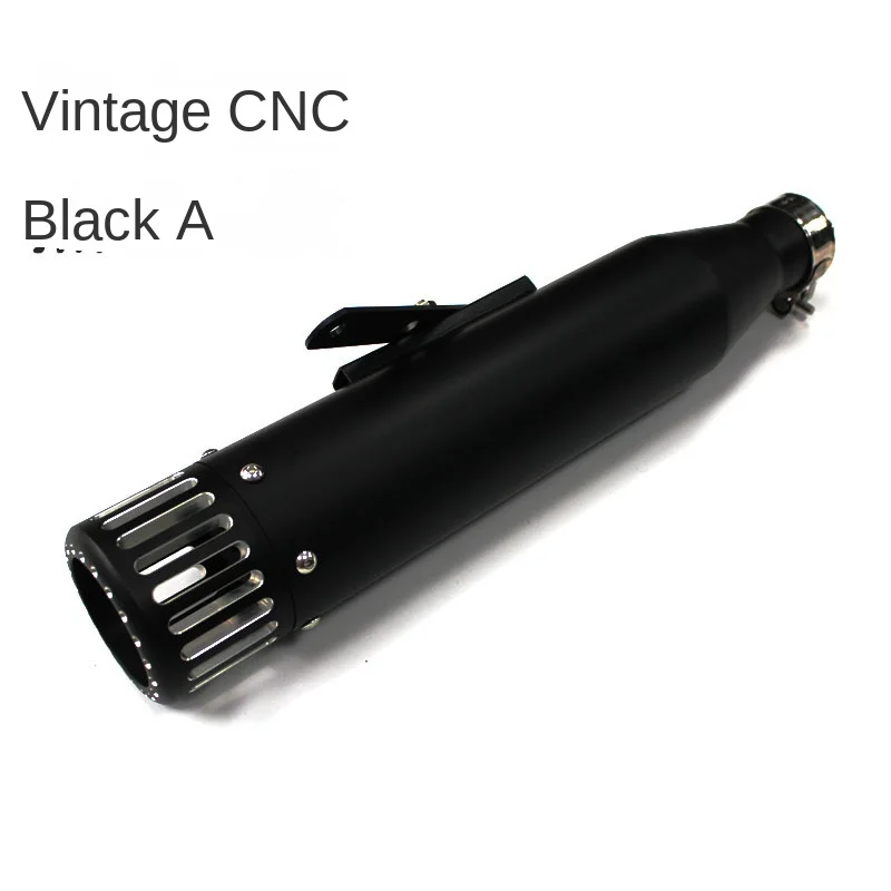 Motorcycle Retro Modified Exhaust Pipe for Cruising Earth Eagle King Inline Explosive Street Muffler