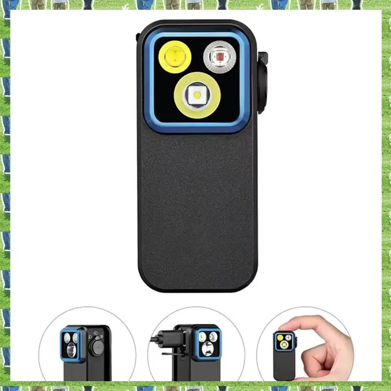 

FTS Oclip Ultra EDC Flashlight Type-C Rechargeable, Floodlight 530 Lumens, Type-C Rechargeable
