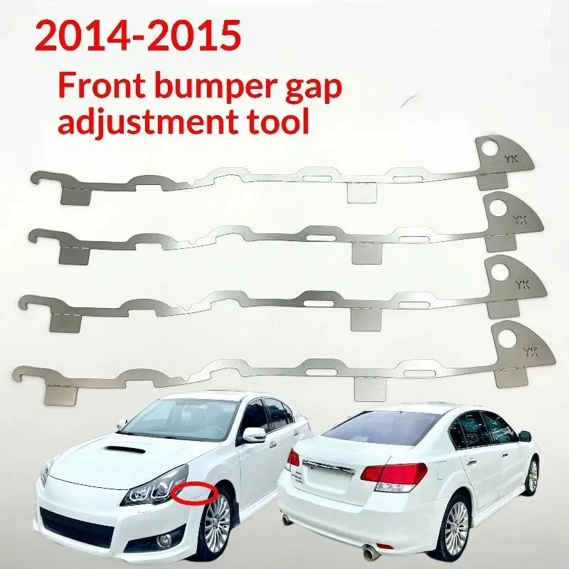 1 Pair Of Metal Brackets For Repairing Broken Or Damaged Rear Bumper Gap Adjustment Clips Legacy Front Bumper