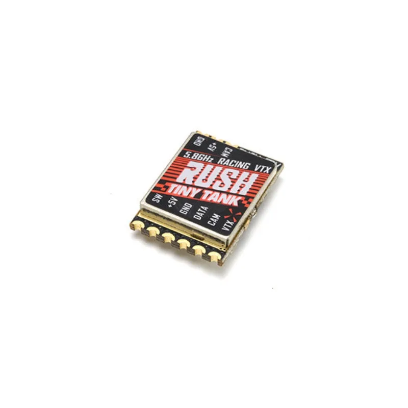 Tiny Tank Micro Racing Video Transmitter RUSHFPV, 5.8G 48CH, TBS SmartAudio Lock-On Anti-Interference PIT Mode Adjustable Power
