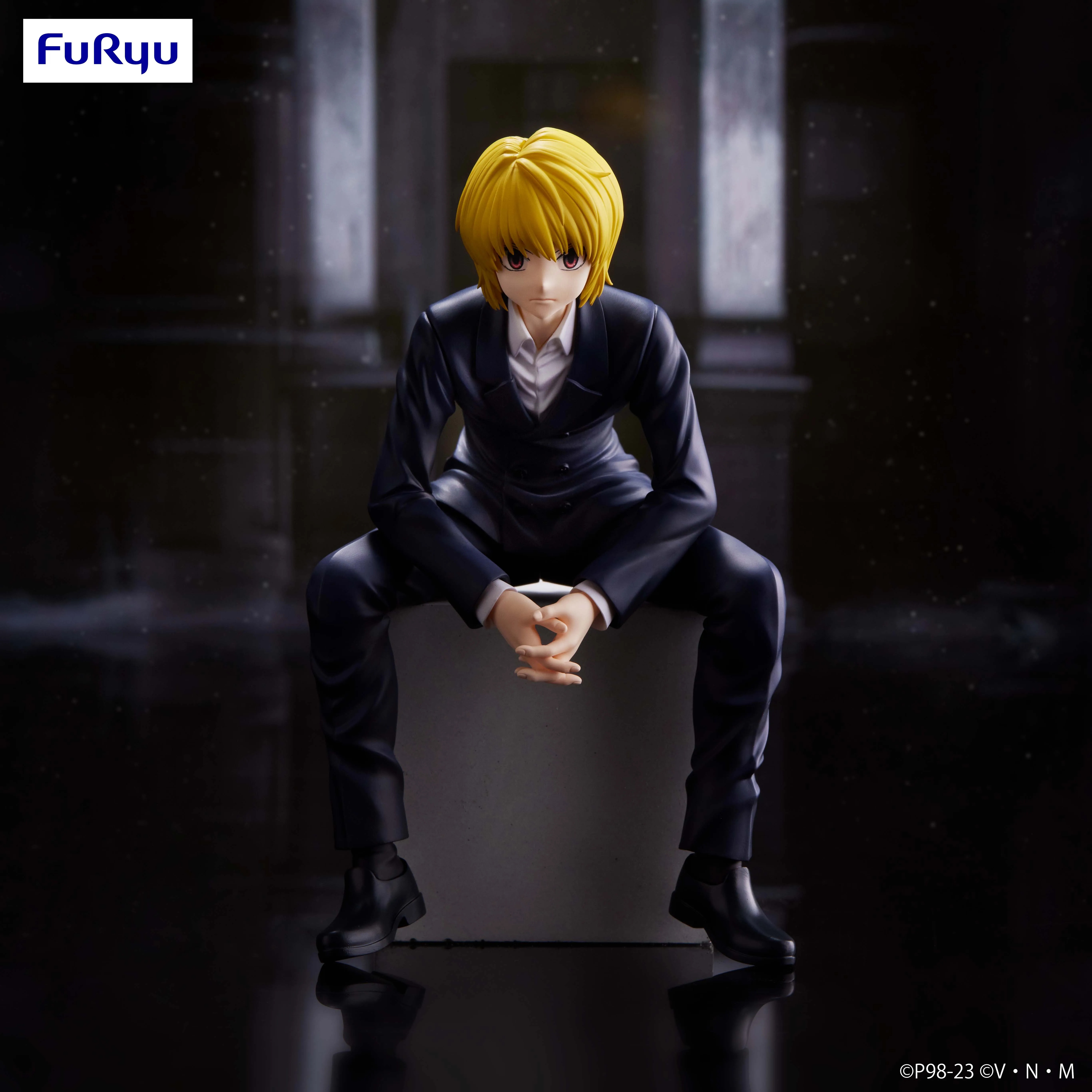 

Original Furyu Anime HUNTER×HUNTER Noodle Stopper Figure -Kurapika- Pvc Action Figures Model Figurine Toys