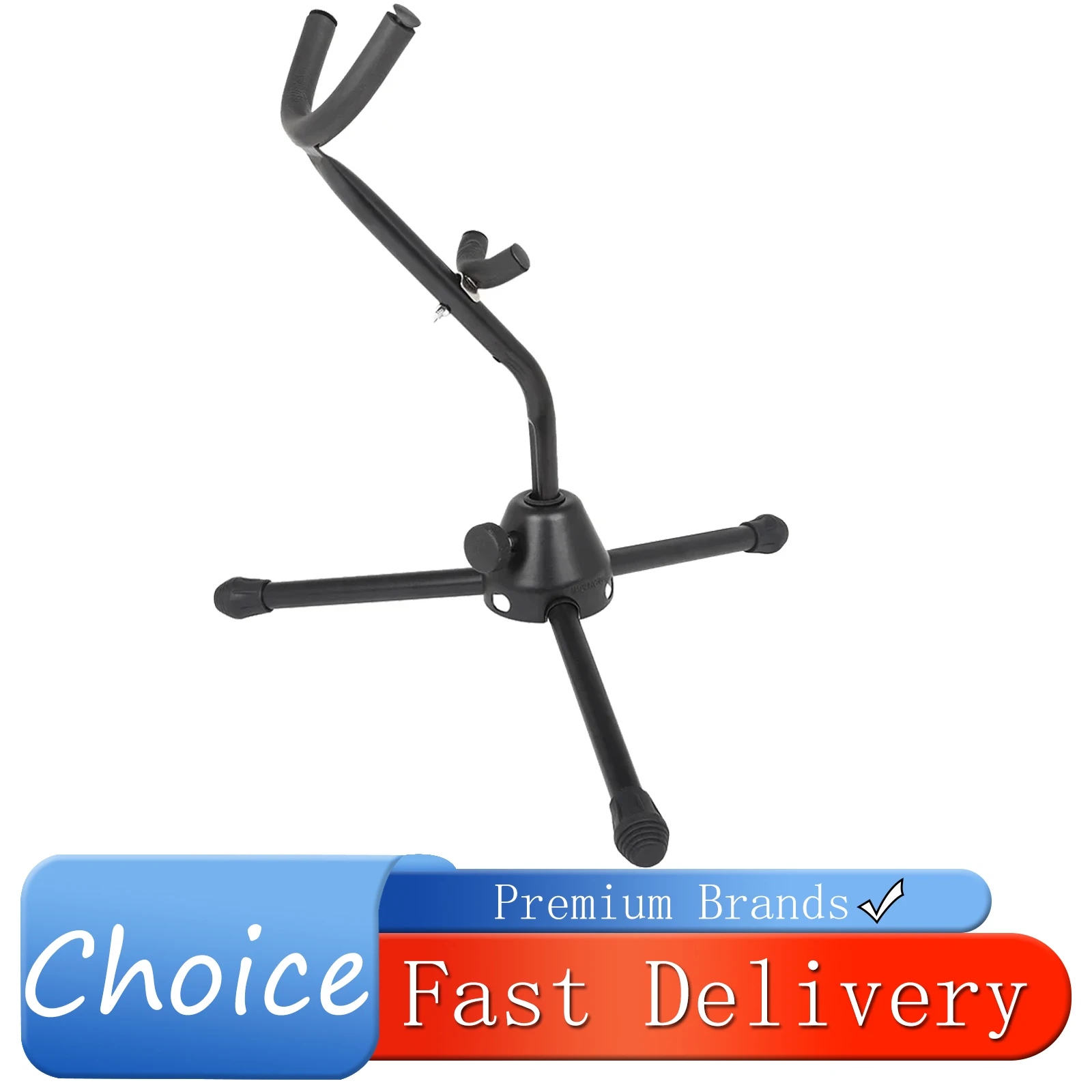 SLADE Alto Saxophone Stand Foldable Portable Metal Sax Tripod Holder Saxophone Support Bracket Woodwind Accessories Alto Sax