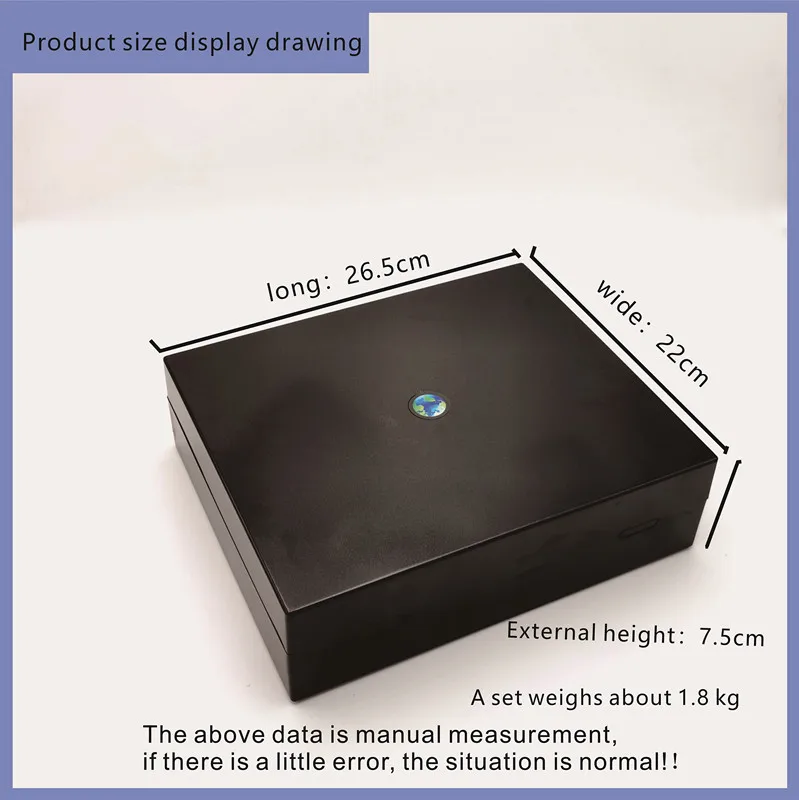 100 40mm small square box integrated box 27mm coin coin adjustable inner ring square box 30mm collection box