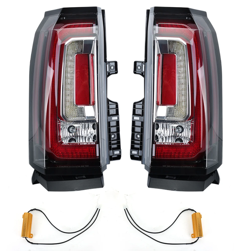 LED TailLights Rear Light For Chevy Tahoe Suburban 2015 2016 2017 2018 2019 2020 DRL Brake Reverse Lamp Car Accessories