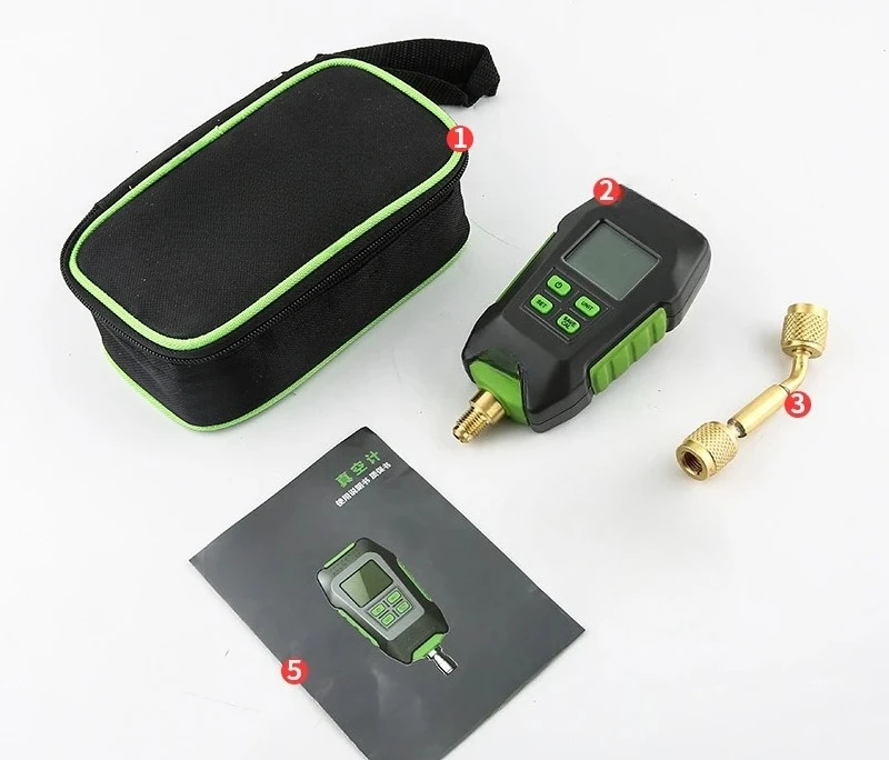 Digital Vacuum Gauge, High Precision Digital Pressure Gauge