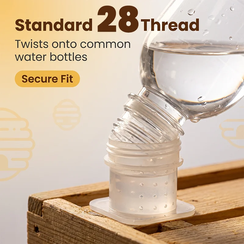 Bee Water Dispenser 5/10/20/30/50Pcs Beekeeping Drinking Water Equipment Bee Drowning Prevention Simple Portable Beekeeper Tools