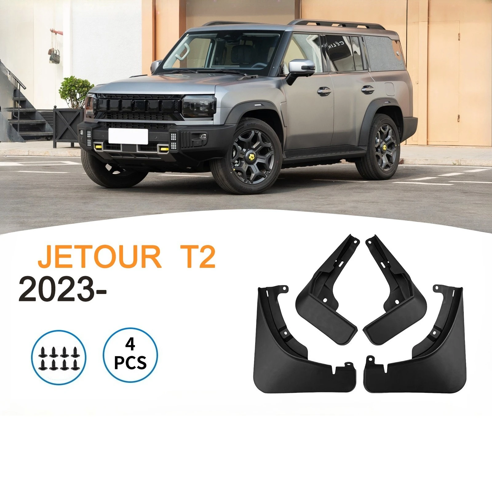 

Fender For Chery Jetour T2 T1 Traveler 2023-2024 Mudguard Mud Flaps Guard Splash Flap Mudguards Car Accessories