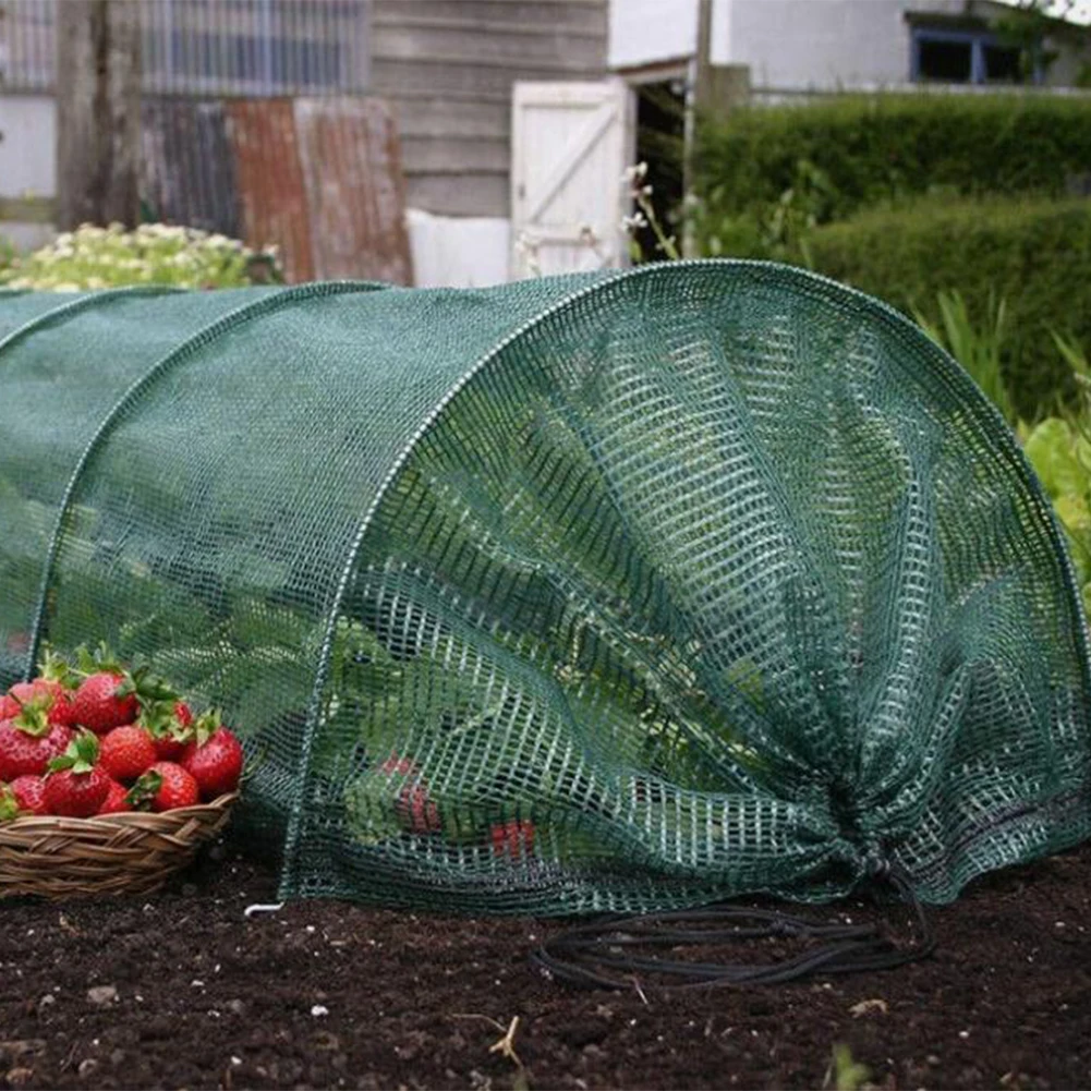 1pc 3 Meter 45cm Polyethylene Planting Tunnel Transparent Plastic Film Vegetable Fruit Greenhouse Agricultural Cultivation Cover