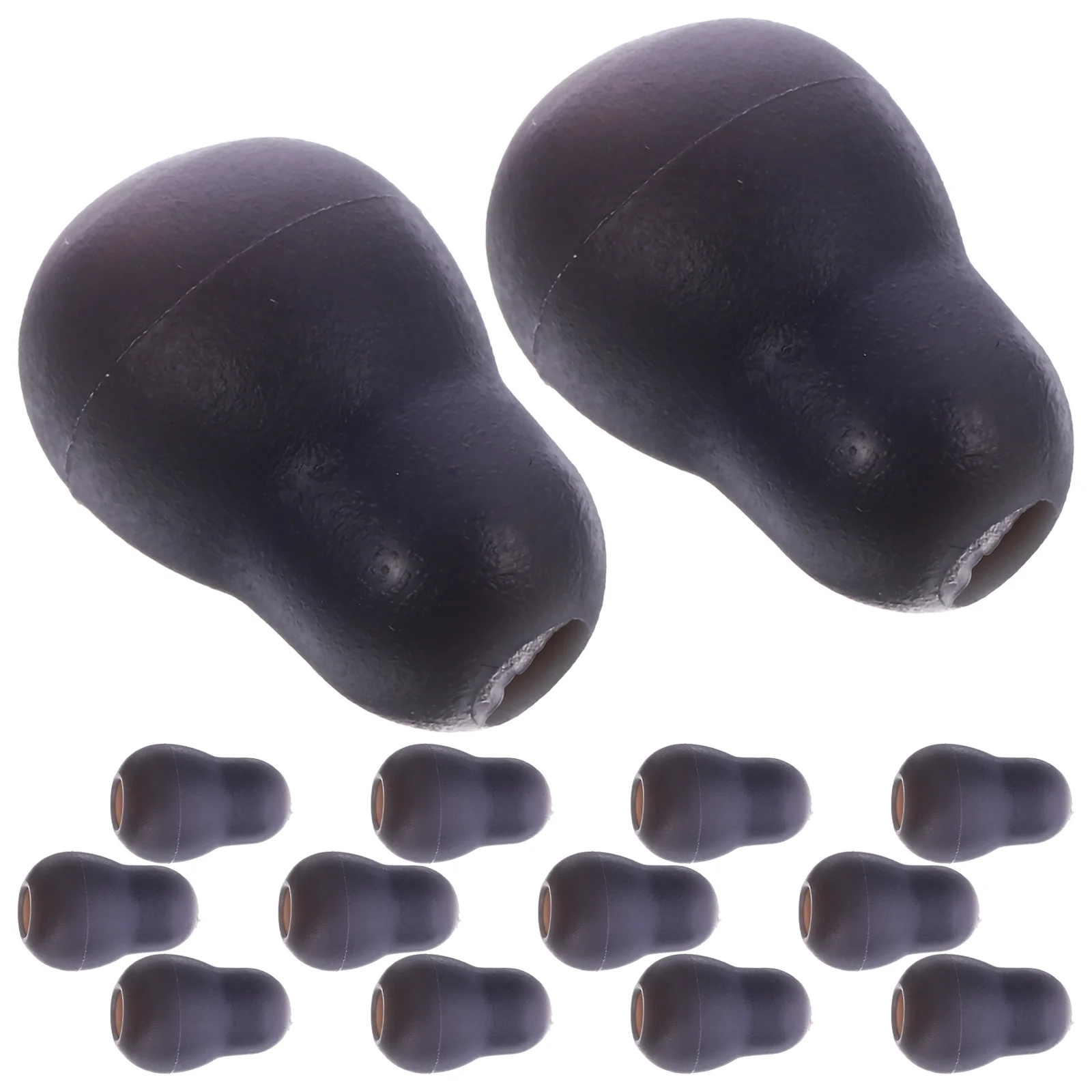 10 Pairs Earphone Stethoscope Earplugs Concert Pvc Earbud Tips Earbuds Replacement