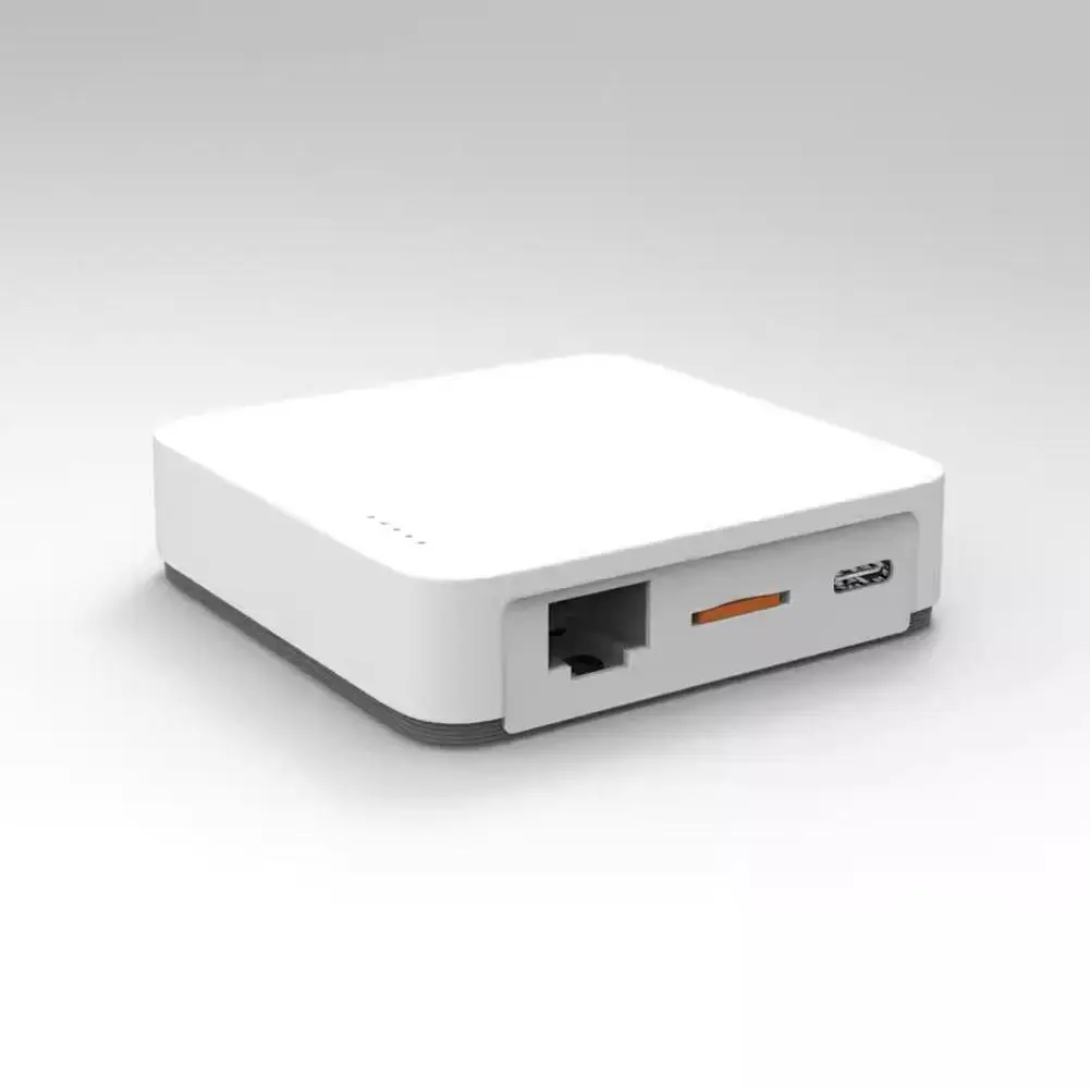 3 USB Ports Network Print Server For Multiple USB Printers Computer For Windows IOS And Android Systems