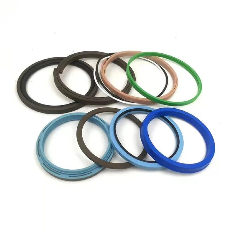 4SETS DH220-5 Hydraulic Cylinder Arm Boom Bucket Seal Kit For Doosan Excavator Oil Seal Repair Kit