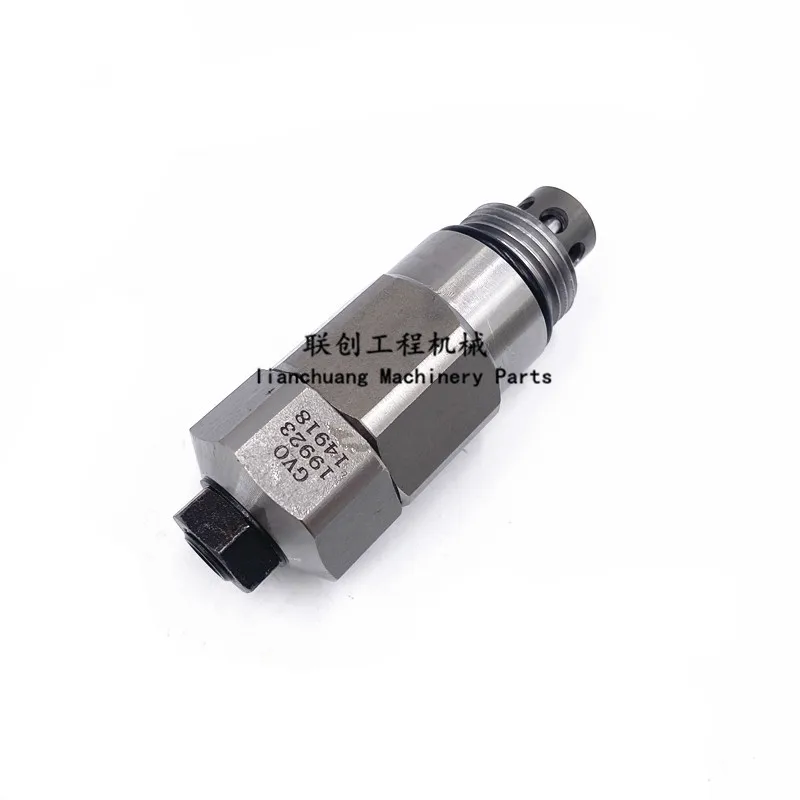 For Caterpillar Cat E320/323/324/325/329/330/336C/D Fish fillet secondary overflow valve auxiliary gun retaining valve