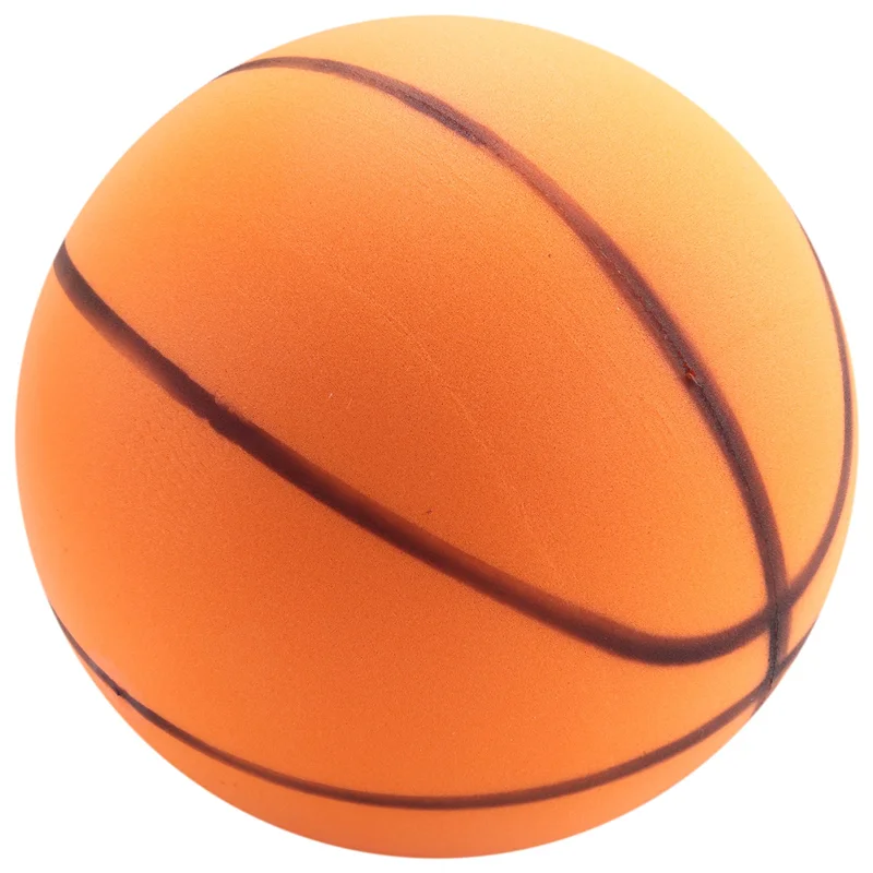 

RTENTE-Basketball, Silent Basketball Dribbling Indoor, Indoor Training Foam Ball No Noise No Sound Basketball