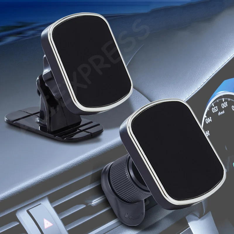 

NewNewCar Phone Mount Highly Compatible Powerful Magnet One-hand Operate Magnetic Mount Car Phone Holder For Vehicle