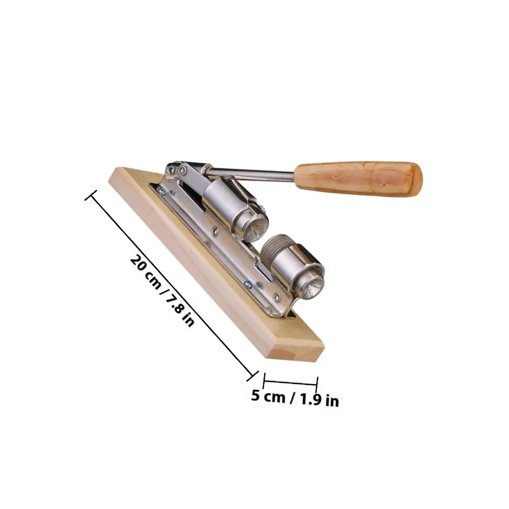 Mechanical Nutcracker Stainless Steel Walnut Opener Adjustable Kitchen Nut Shell Opening Tool Rust Resistant Walnut Opener