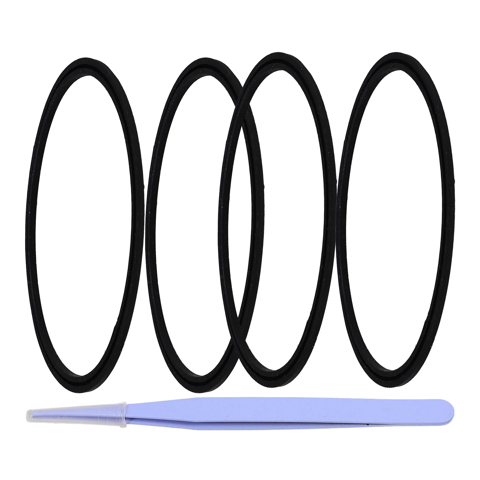 1 مجموعة غطاء زجاجة سيليكون حلقة لإحكام الإغلاق حلقة ختم مرنة للأكواب المعزولة زجاجة جوانات بهلوان طوقا