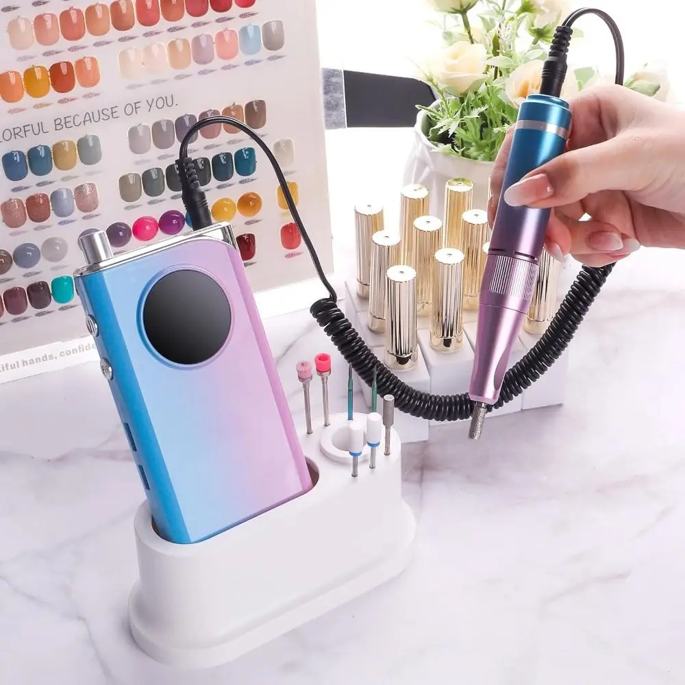 

Professional 8 Holes Nail Drill Machine Holder Universal Large Capacity Nail Efile Stand Organizer Storage Box Nail Salon