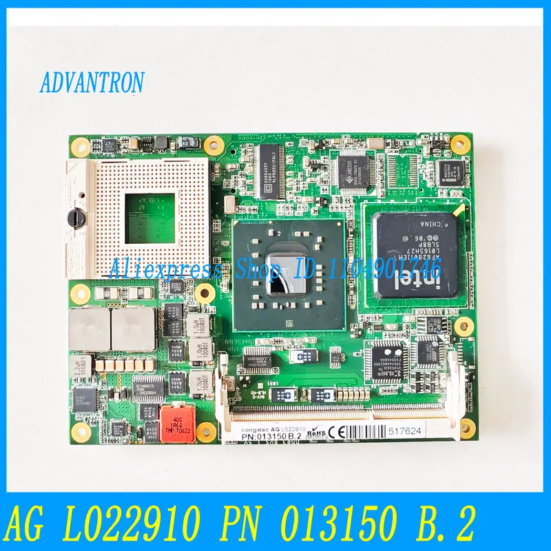 

Applicable to AG L022910 PN 013150 B.2 embedded industrial control motherboard. In stock. 100% tested.