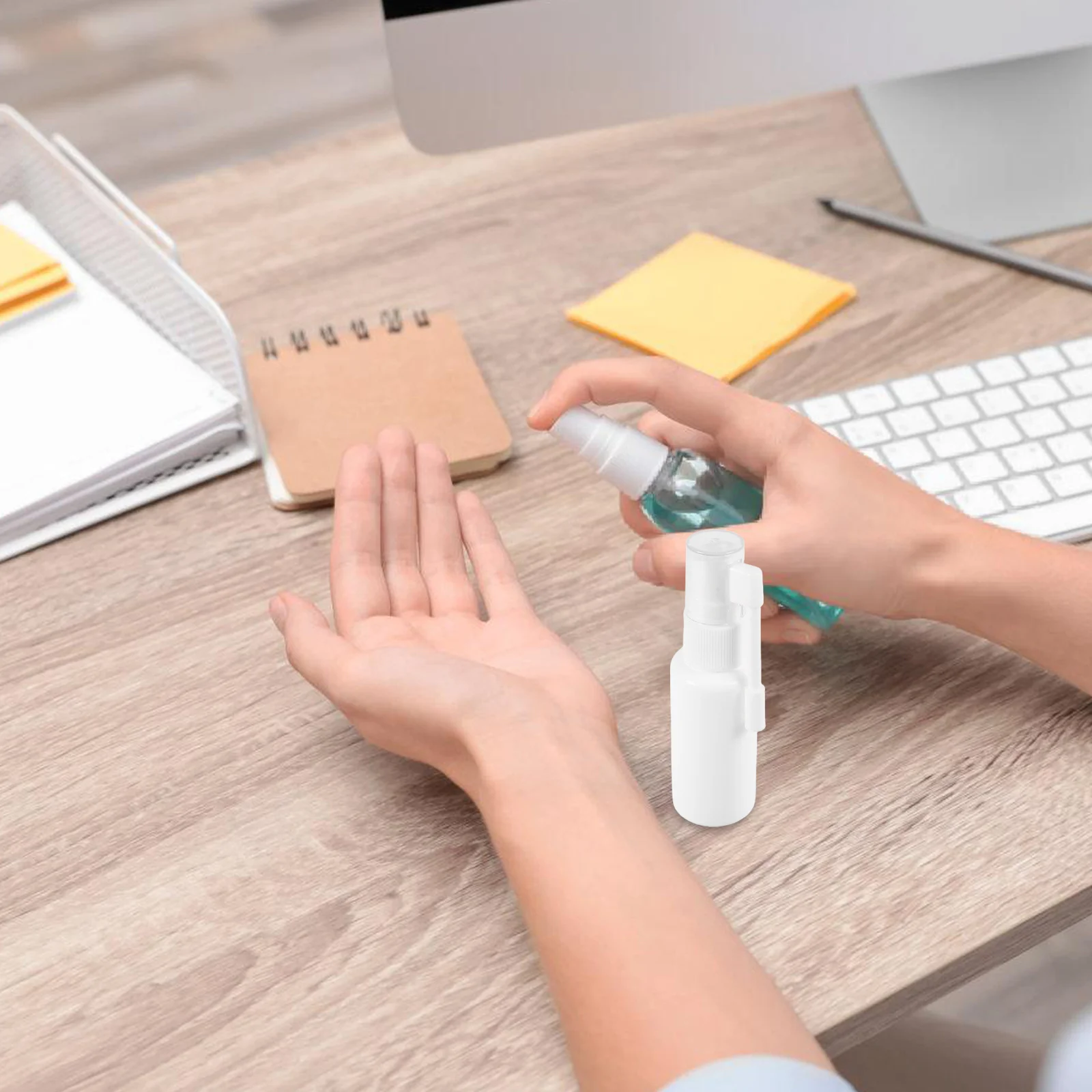 

10Pcs Nasal Spray Bottle Cute Shape Long Rod Design Nasal Rinse Bottle Refillable Small Mist Sprayer Fine Mist Spray Bottles