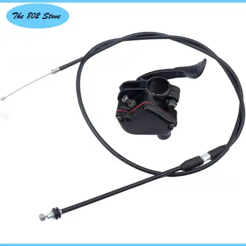 오토바이 ATV 4 륜 ATV 액세서리 용 1180mm / 780mm 라인 50-250cc 22mm 스로틀 레버 엄지 컨트롤러