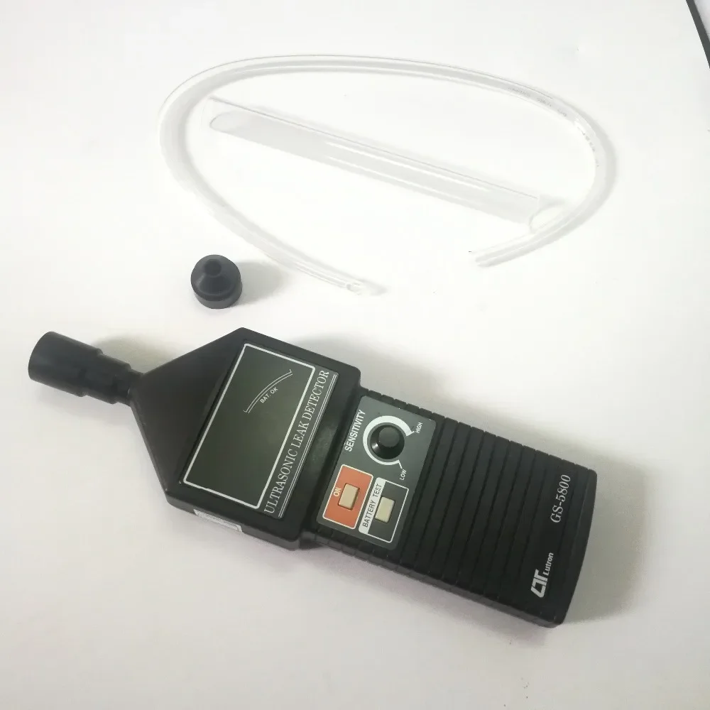 GS-5800 Ultrasonic Leak Detector, Air and Gas Leakage Tester with LED for Pipelines, Valves and Vacuum Systems