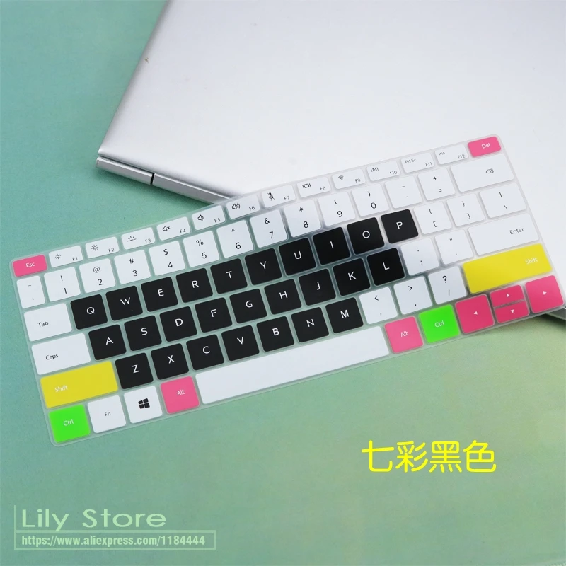 For HUAWEI MateBook 13 2021 2020 2019  WRT-W19B WRT-W19 WRT-W29 WRT W19 W29 13 inch Silicone Laptop Keyboard Cover Skin