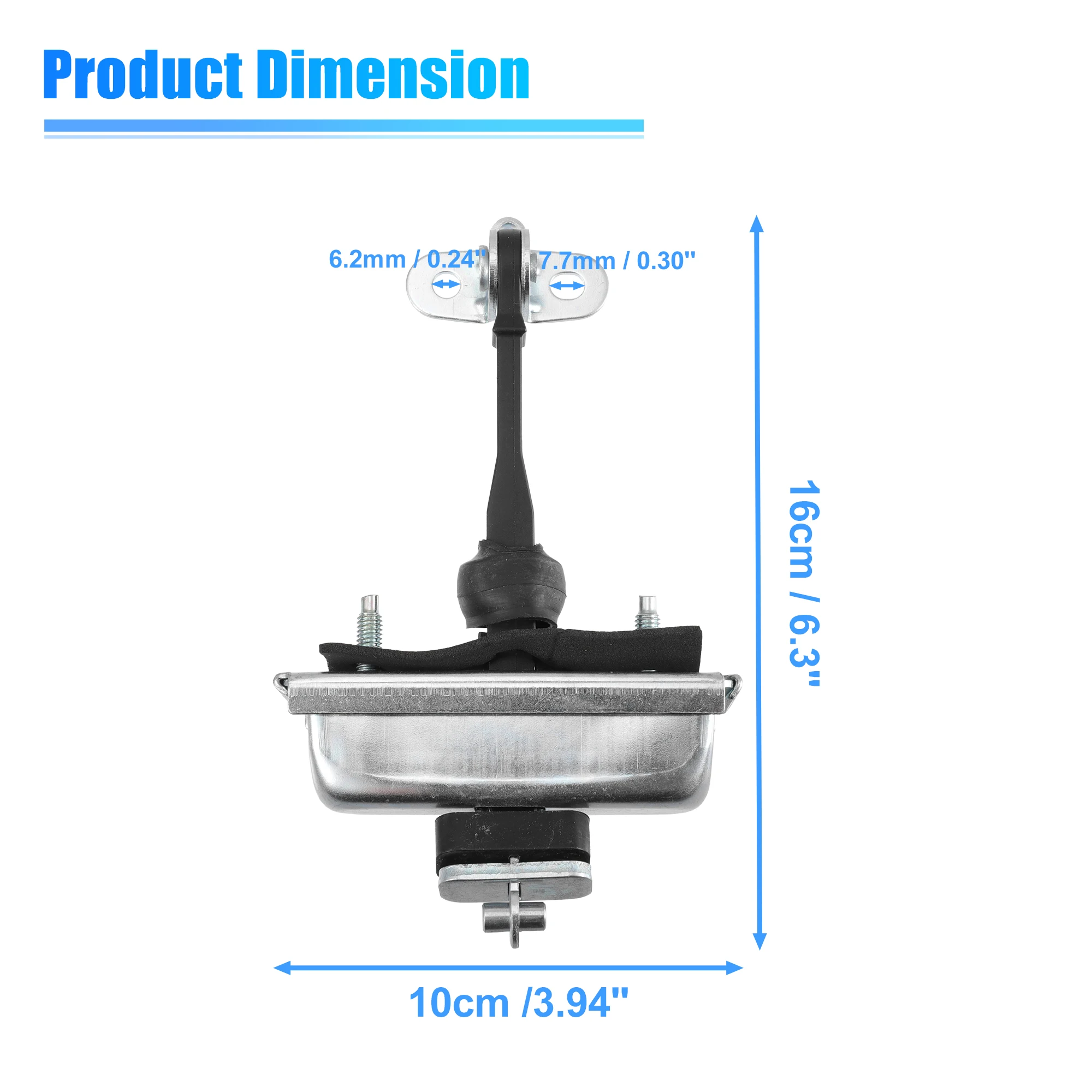 X Autohaux Car Front Door Check Strap Stop Limiter for Ford F250 Super Duty F81Z-2523552-AA view 5