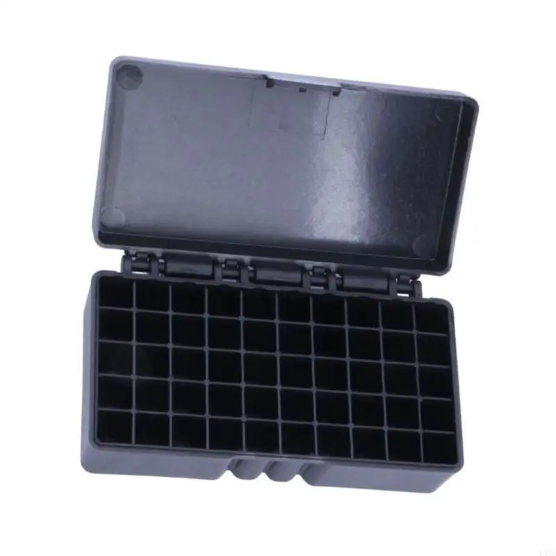 50 Rounds Ammunitions Box Shell Case Box Cartridges Organizers Storage Case