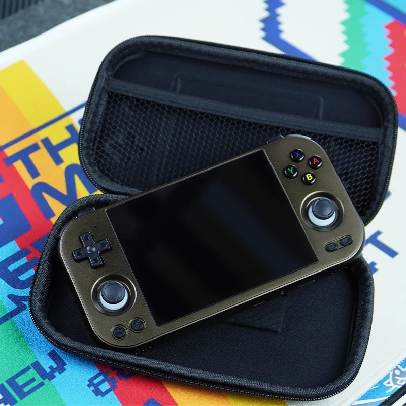 For Anbernic RG477M Metal Game Console Handbag Travel Carry Case Portable Organizer Bag For RG 477M Game Shell Accessories