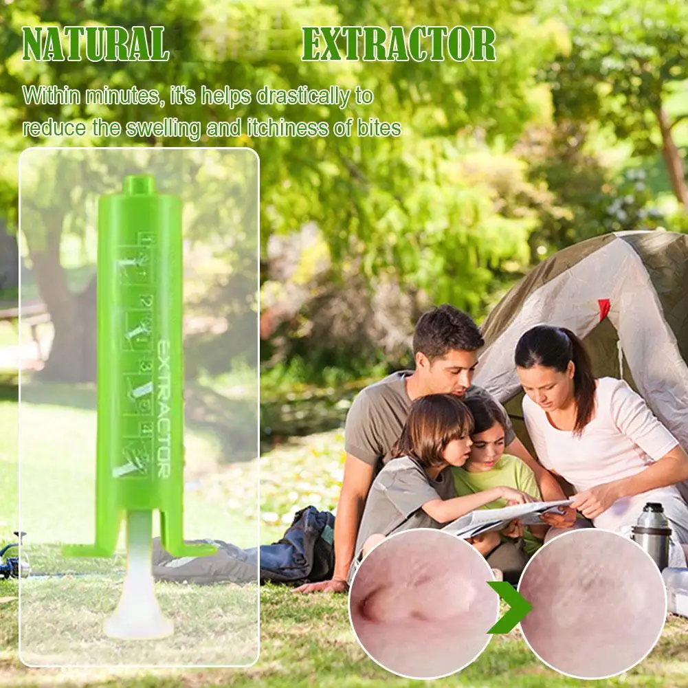Bug Bite Suction Tool, Vacuum Venom Extractor with 3 Size Suction Cup, Snake Bite Sting Kit For Hiking and Camping - view 4