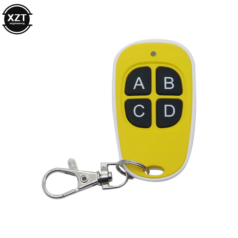 New 433MHz Remote Control Wireless 4 Keys Copy Remote Control Cloning Garage Door Remote Control Duplicator Key