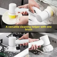Multifunctional Electric Cleaner Kitchen Household Dish Cleaner Bathroom Sink Cleaner Cleaning Brush  Cleaning Tools