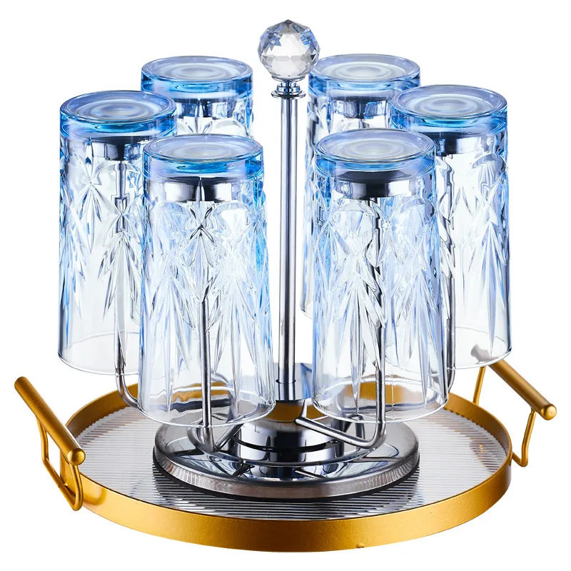 

High-grade crystal glass drinking water cup straight milk cup creative green tea cup