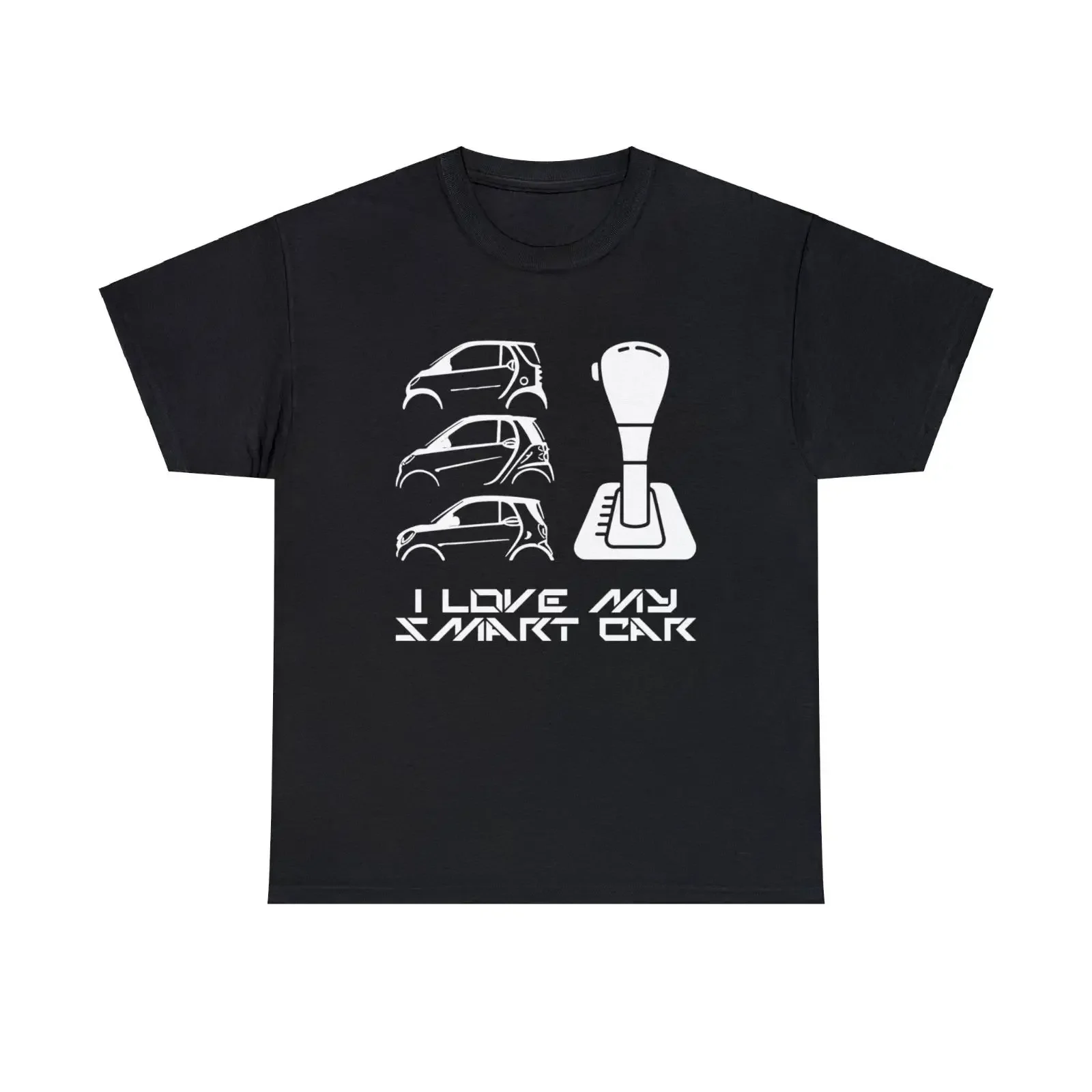 T Shirt I Love My Smart Car Autoliebhaber Fahrer Rennfahrer Sportwagen Geschenk Top vintage Washed Versatile homme fashion