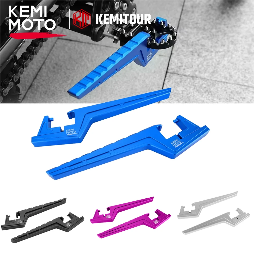 Passenger Foot Peg Extensions Extended Footpegs For Honda CRF 450R 450RWE 450RX CRF450X 2019-2026 Dirt Bike Off-Road Accessories