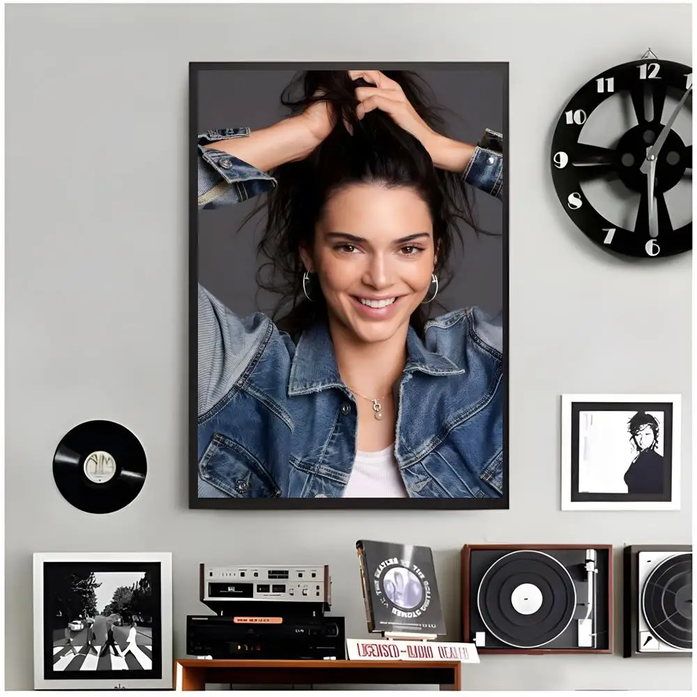 Celebrity Model K-Kendall Jenner Poster Modern Wall Art Home Decor Living Room Decorative Print Unframed