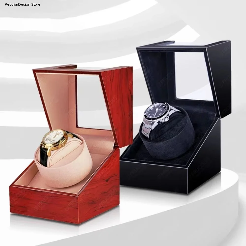 Watch Winder Single - Cichy silnik, pojedynczy rotomat do zegarków,