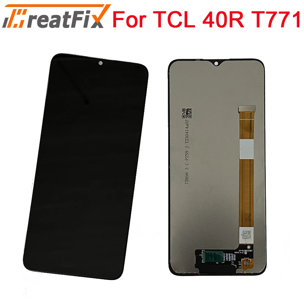 

Original 6.6'' For TCL 40R 40 R 5G LCD Display Touch Screen Digitizer Assembly For TCL40R T771K T771K1 T771H T771A LCD Sensor