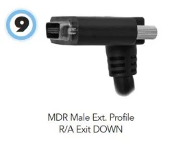 Kamera Link Kabel mit MDR Männlichen Ext. Profil R/A Ausfahrt UNTEN zu MDR Männlichen Ext. Profil R/A Ausfahrt stecker