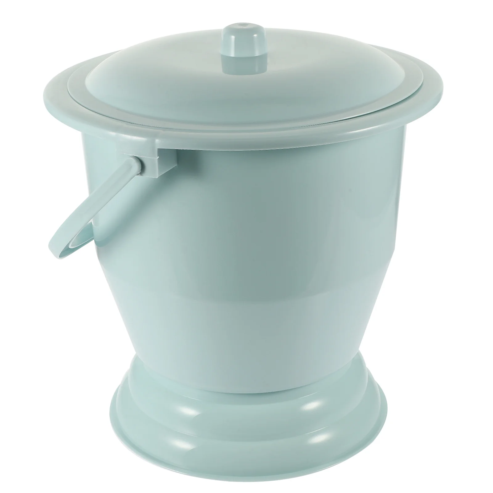 وعاء الغرفة مع غطاء سرير بلاستيكي للأطفال المسنين المحمولة مبولة المرحاض المبصقة خفيفة الوزن دائم السلس المنزلية ليلة #3