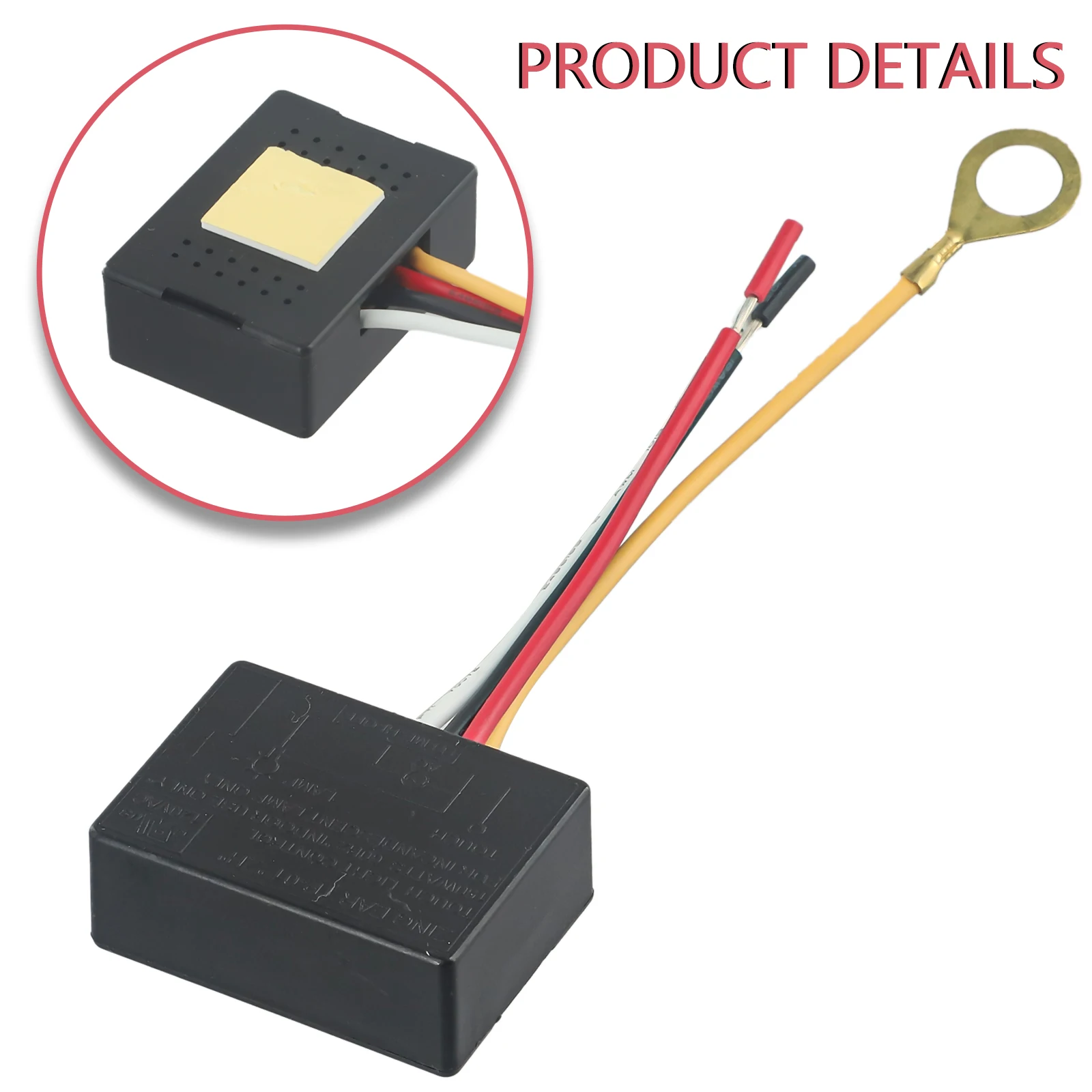 for zing Ear Module Sensor 3 Way for touch Lamp 120 Volt - 60 Hz Control Dimmer Switch Easy To Use Long Lifetime