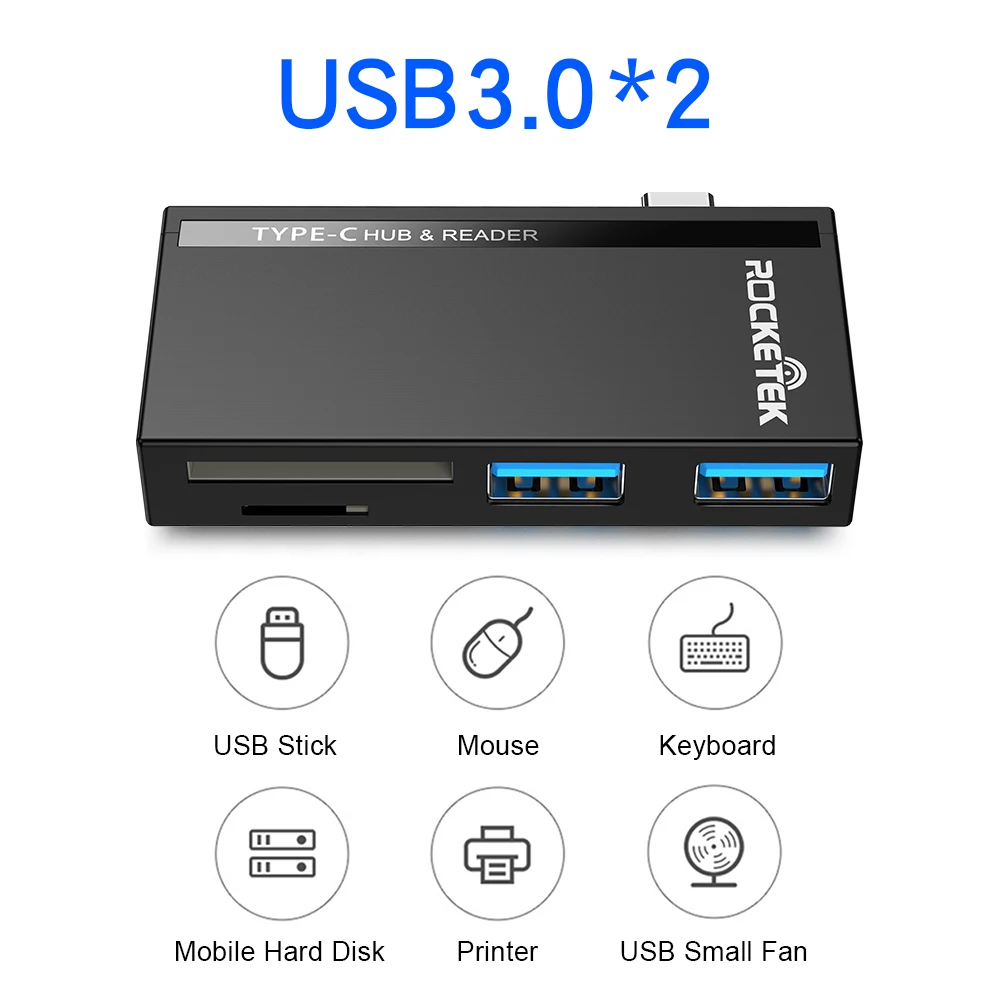 USB type c 3.1 Type-C Hub 3.0 2.0 4K HDMI-compatible Adapter Micro SD TF/SD Card Reader PD DC for MacBook Pro/Air