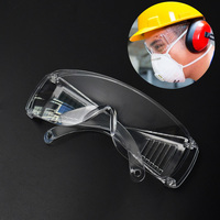 1PC Labor Protection Glasses Safety Glasses Anti Fog Goggles Vented Sides Shields PC Frame Spectacles for Lab Medical Anti-impac