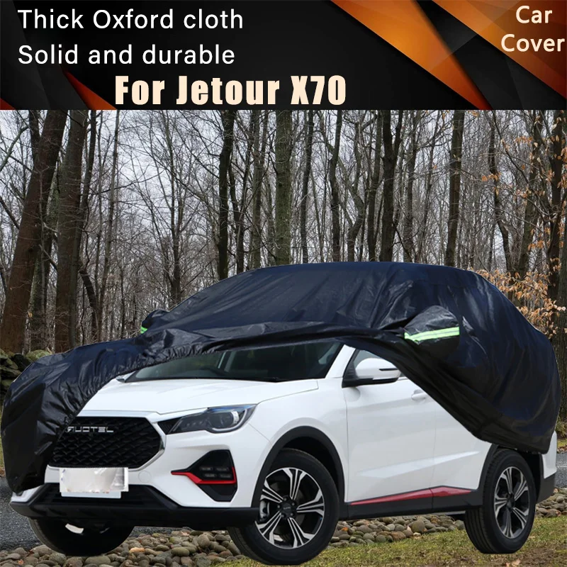 

For Jetour X70 Car Full Outer Covers Outdoor Waterproof Dustproof Sun Rain Snow Protection Exterior Car Accessories