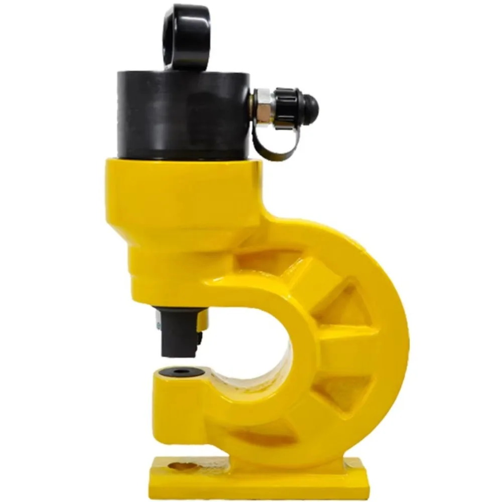 Industrial Hydraulic Punching Device CH60 CH70 Busbar Machine For Copper Plate Steel Angle Iron Hole Drilling