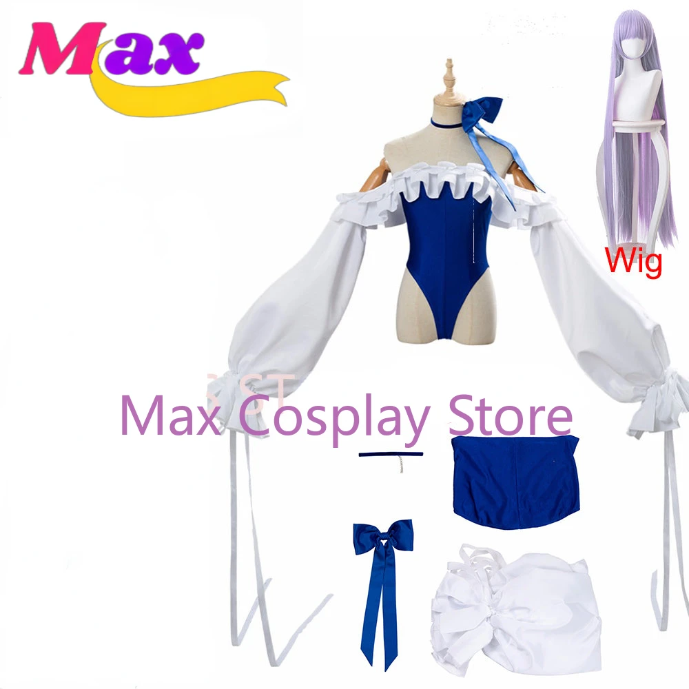 Max 4pcs/set FGO Meltlilith Meltryllis Cosplay Costumes Women Girls Swimsuit outfit Halloween Carnival Costumes