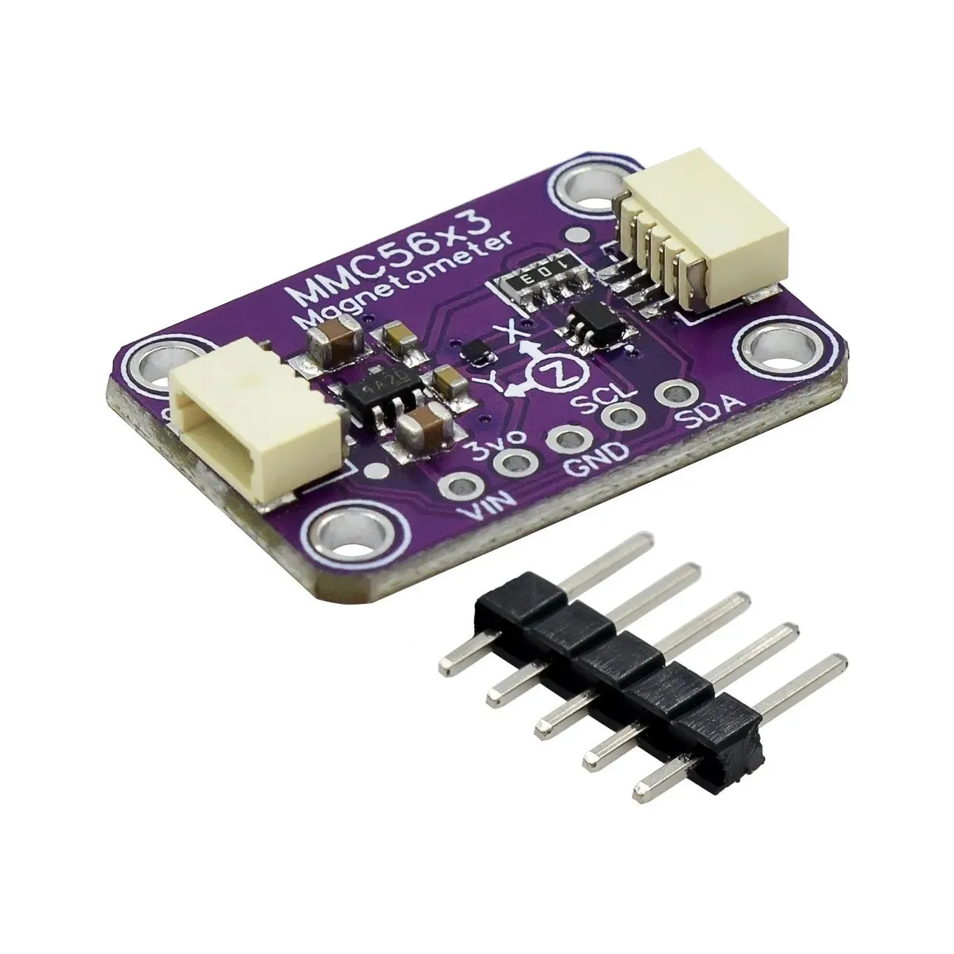 Triaxial magnetometer MMC5603 For STEMMA QT/For Qwiic interface