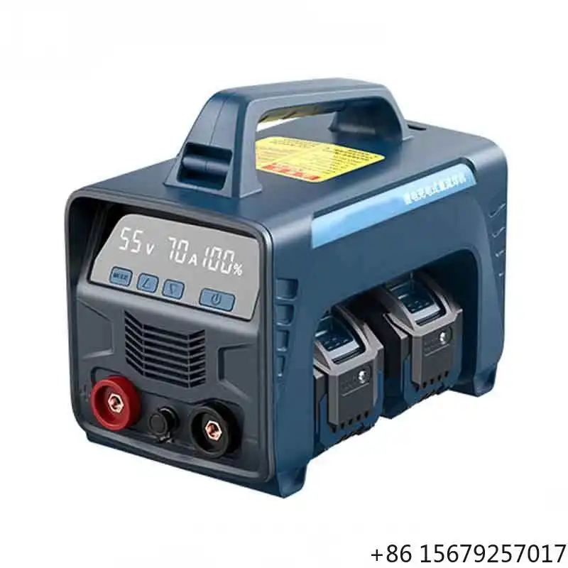 New Portable Rechargeable Mini Lithium Battery AC 2 kW 110-220V Spot Welding Machine