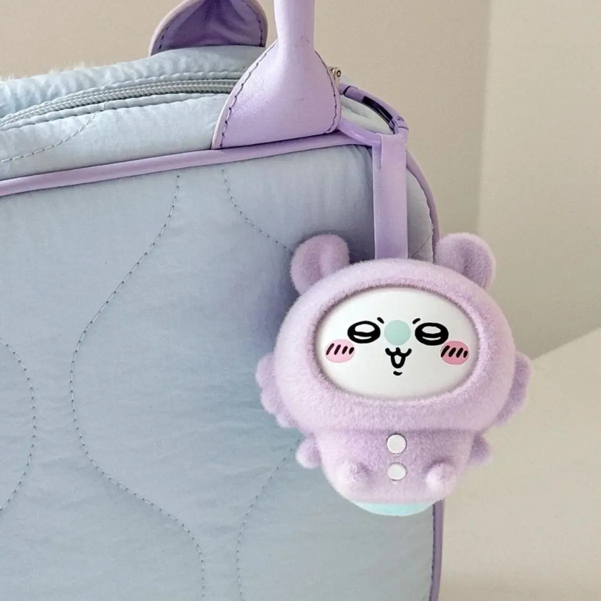 Kawaii Chiikawa Pajama Series Face Changing Plush Pendant Usagi Small Eight Doll Keychain Bag Charm Gift Cartoon Lovely Cute